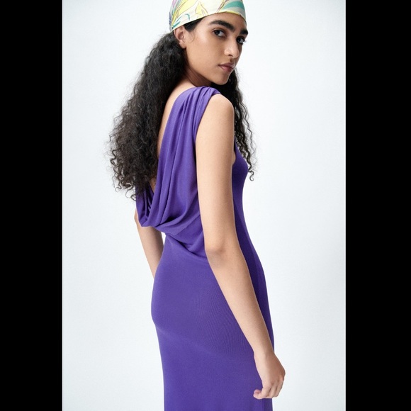 Open Back Knit Dress Size S NWT - Picture 2 of 7